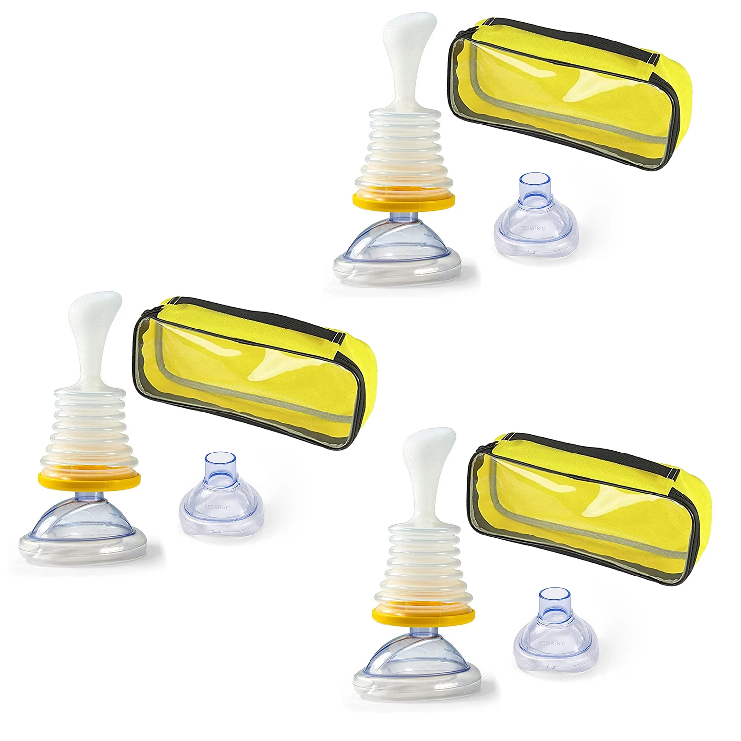 4PCS/Set First Aid Kit Choking Device Adults & Children 2 Size Choking Rescue Kits Home Asphyxia Rescue Device Anti Suffocation - Image 2